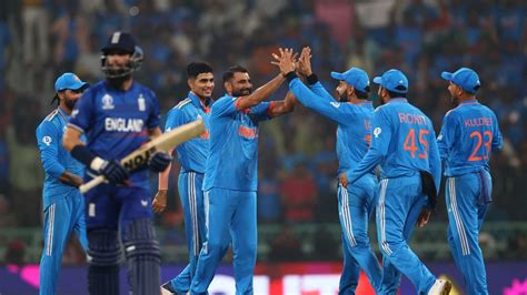 India vs England, World Cup 2023: Rohit Sharma, Mohammed Shami put ...