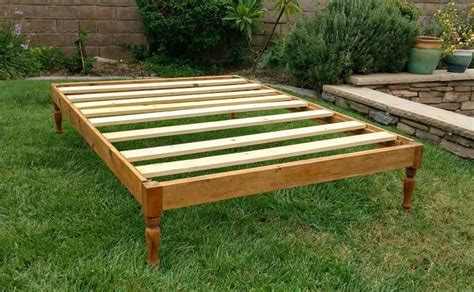 Platform Bed Wood Siderails and Footboard to attach to a Foo | Etsy