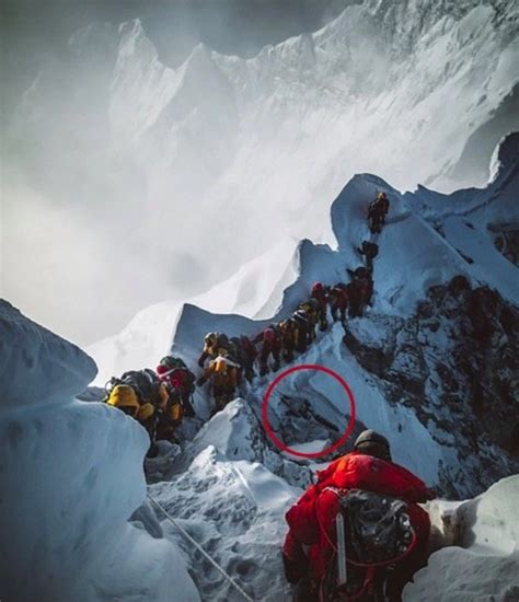 Mount Everest climbers trek past FROZEN CORPSE on peak that has claimed ...