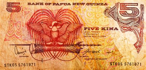 Currency in Papua New Guinea - The Lehman Five