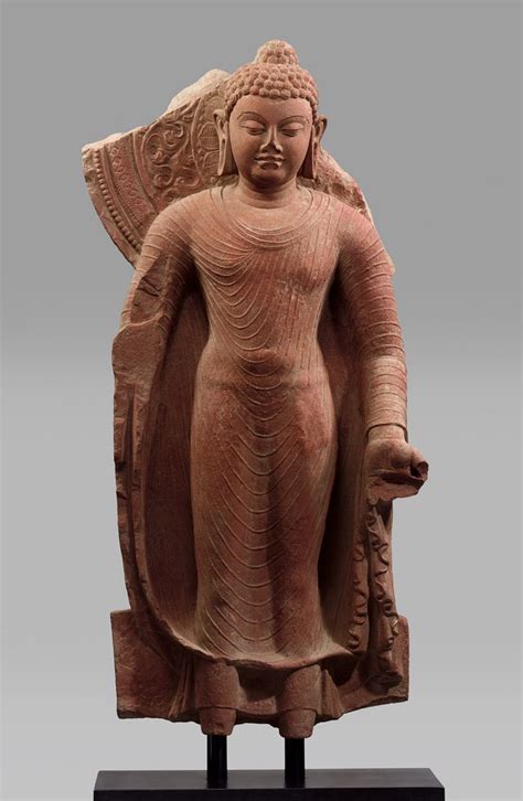 Buddha, late 5th century. India (Uttar Pradesh, Mathura). The ...