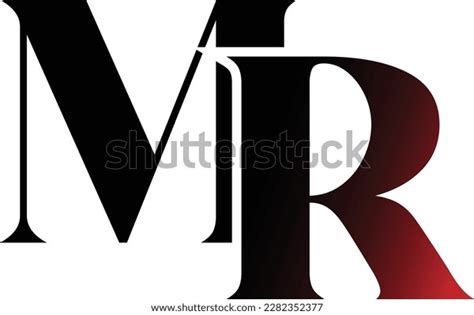 Mr Vector Illustrator Format Logo Elegant Stock Vector (Royalty Free) 2282352377 | Shutterstock