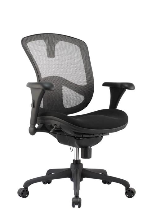 Office Desk Chairs - Bryson 1FS Black Office Chair