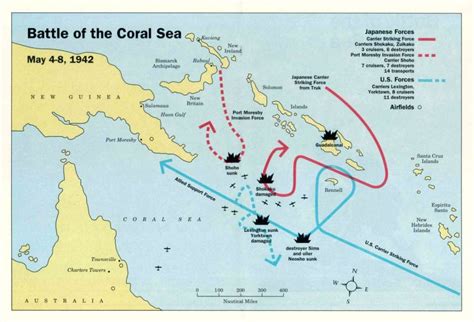 The Coral Sea (Key Battle 2) - History