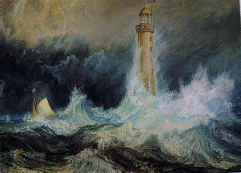 Light house | Turner watercolors, William turner, Lighthouse painting