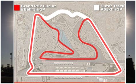 Formula 1, GP Sakhir 2020: il layout del circuito diventa ovale per la ...