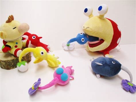 Adorable Pikmin Plushies Coming To Japan Next Year - NintendoSoup