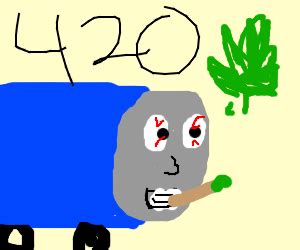 Thomas the dank engine - Drawception