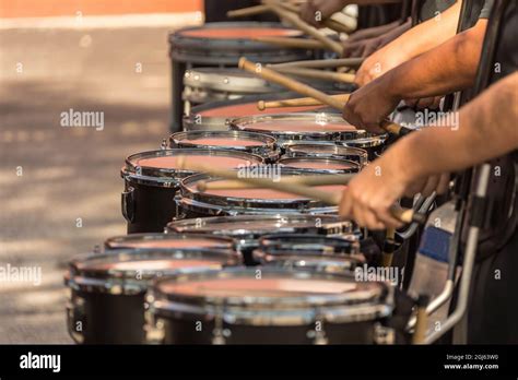 Marching band drum hi-res stock photography and images - Alamy