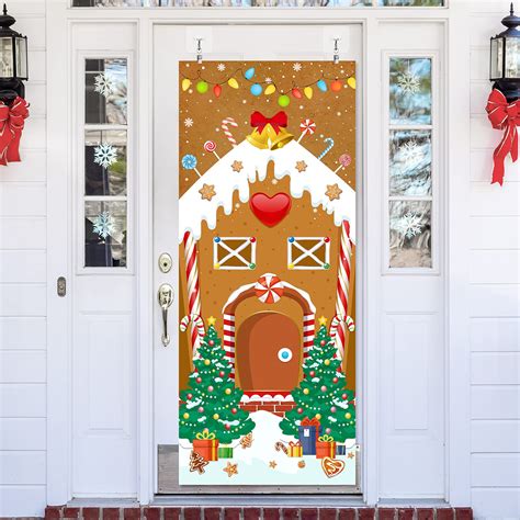 Christmas Door Decorating Contest Gingerbread House