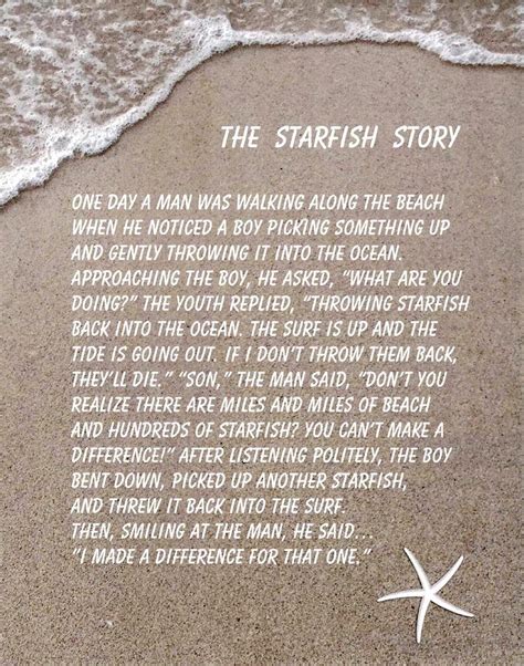 The Starfish Story, Sandy Beach Photograph by Desiderata Gallery | Pixels