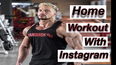 Home workout with Instagram ! Joesthetics - YouTube