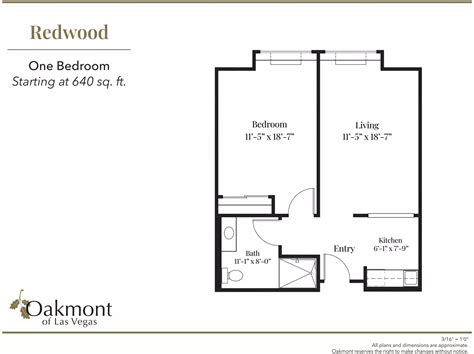 Floor Plans | Senior Living Community | Oakmont of Las Vegas