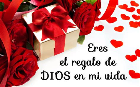 Eres el regalo de DIOS en mi vida... 👫 | Geschenkideen, Valentinstagsgrüße, Fröhlichen valentinstag