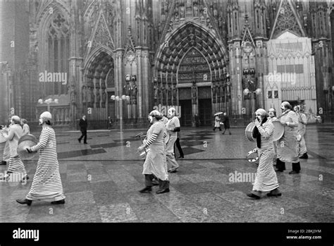 Cologne Carnival parade of clowns February 1979 Stock Photo - Alamy