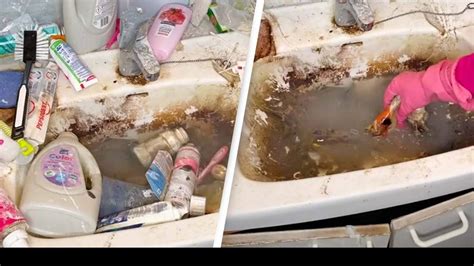 Professional Cleaner's Jaw-Dropping Transformation Of Dirty Sink Is ...