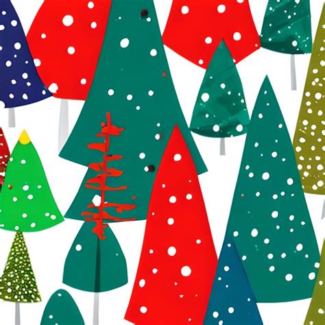 Winter Christmas Trees Free Stock Photo - Public Domain Pictures