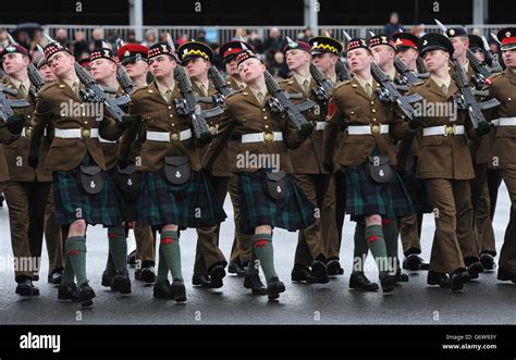 Graduation parade at the Army Foundation College - Harrogate Stock ...