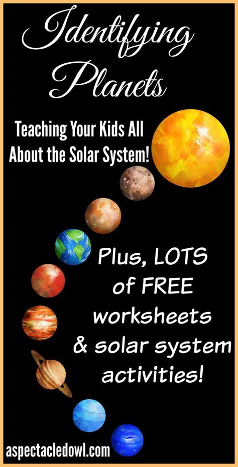 Identifying Planets: Teaching Your Kids Solar System Facts - A ...