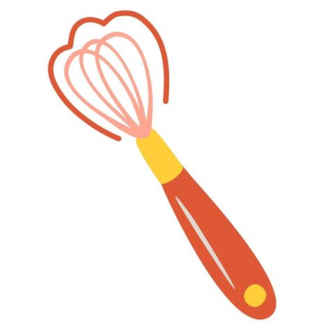 Kitchen whisk. Balloon whisk for mixing and whisking. 2989979 Vector ...