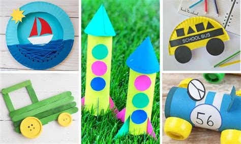 Transportation Art Crafts For Toddlers - Transport Informations Lane