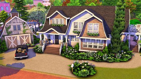 Large Family Home | The Sims 4 en 2021 | Maison sims, Sims, Idée déco maison