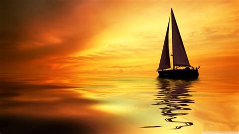 Sail Boat Ultra HD Desktop Background Wallpaper for 4K UHD TV ...