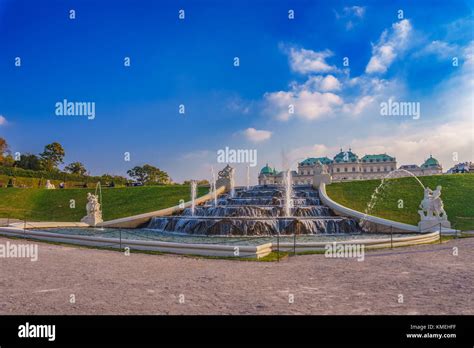 Upper Belvedere Palace and gardens in Vienna, Austria Stock Photo - Alamy