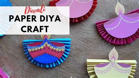 Happy Diwali Easy Paper Plate Diya Craft Ideas For Kids Diwali | Images ...