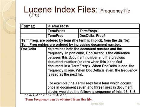 Document Indexing and Scoring in Lucene and Nutch