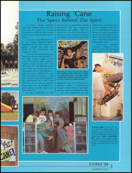 Explore 1989 Citrus High School Yearbook, Inverness FL - Classmates