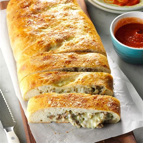 Cheesy Sausage Stromboli Recipe: How to Make It