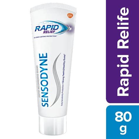 Sensodyne Rapid Relief Toothpaste 80g - Davai24