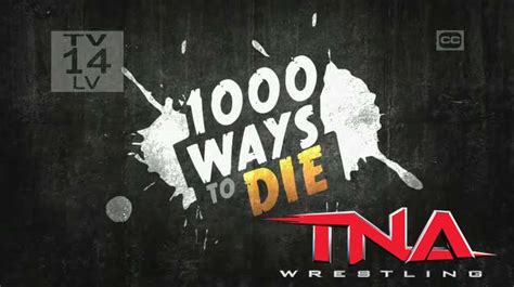 Spike TV to showcase TNA Wrestling on "1000 Ways to Die"