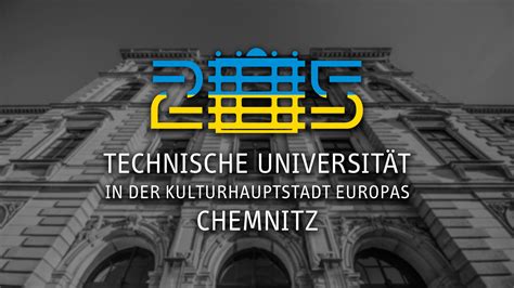 TU Chemnitz färbt ihr Logo als Zeichen der Solidarität mit der Ukraine ...