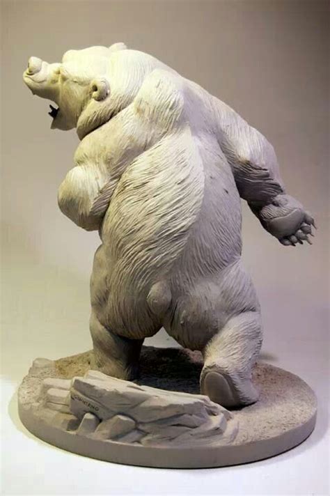 3d print of a big bear sculpture – Artofit