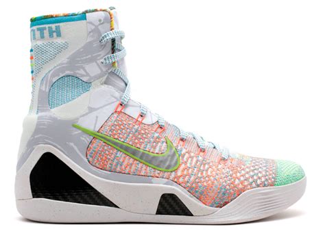 kobe 9 elite premium "what the kobe" - mlt-clr/rflct slvr-chlrn bl | Flight Club