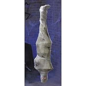 Amazon.com: LARGE 5 FOOT SPIDER WEB COCOON VICTIM HALLOWEEN HOLIDAY HAUNTED HOUSE DECOR: Health ...