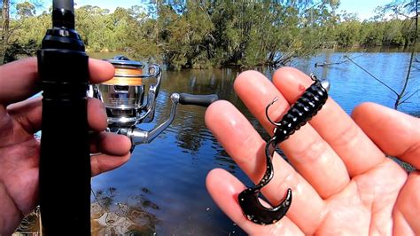 Black Lures In Brown Water Catch Fish! (Big?) - YouTube