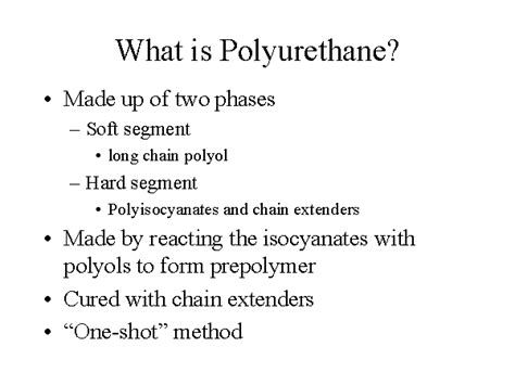 What is Polyurethane?