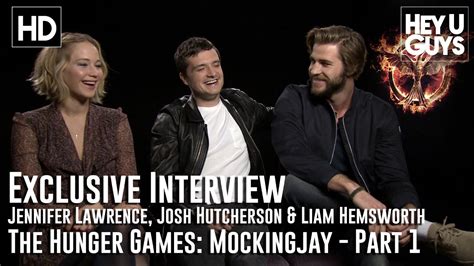 Jennifer Lawrence And Josh Hutcherson Interview Together