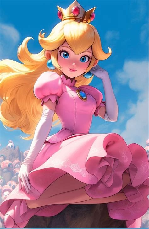 Pin de Davidsdto en Art | Princesa peach, Arte super mario, Personajes ...