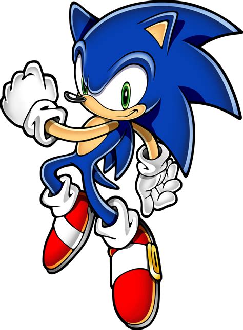 Sonic the Hedgehog transparent image download, size: 1500x2042px