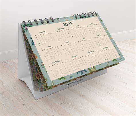 IFEX - 2023 Desk Calendar At Your Own Pace 5.25" x 8.25"