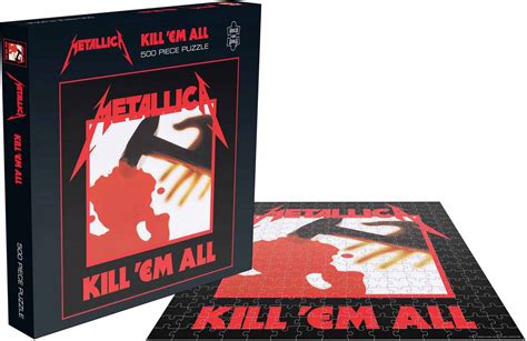 Metallica - Kill Em All, 500 Pieces, Rock Saws | Puzzle Warehouse