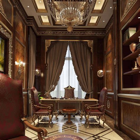 Executive and presidential classic style office projects by Modenese luxury handmade interiors ...