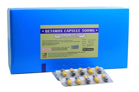 Betamox 500mg Capsule- Uses, Dosage, Side Effects, Price, Benefits ...