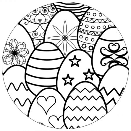 Easter Coloring Page ART ALLEY - Coloring Home