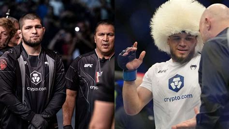 Khabib Nurmagomedov Joins Umar in Gym Training Session After “Young Eagle” Urges UFC for Booking ...