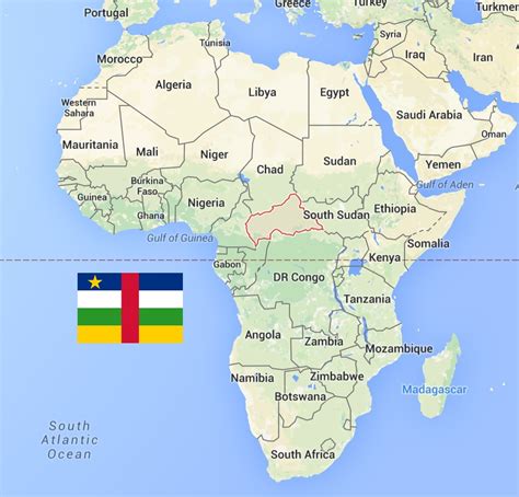 Central Africa Map – Topographic Map of Usa with States